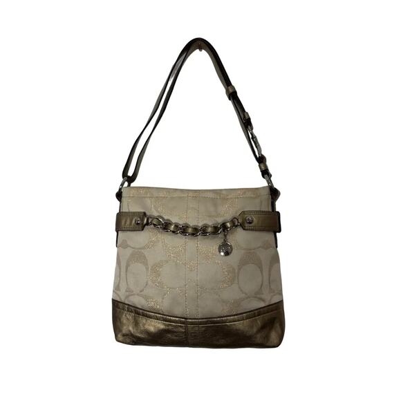 Coach Signature C shoulder purse - Picture 1 of 10